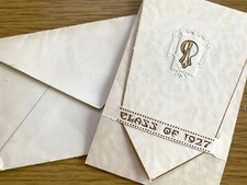 1927 LAPEER HIGH SCHOOL vintage invitation & envelope COMMENCEMENT Michigan picture