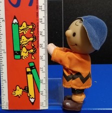 Vintage Charlie Brown Doll Clip-On Toy picture