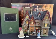 DEPT 56 GREAT EXPECTATIONS SATIS MANOR 58310 PEOPLE BOOK LITERARY CLASSICS w BOX picture