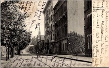 Main Street Greensburg PA 1909 Vintage Postcard 5P21-17 picture