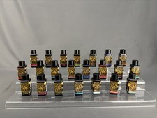Lot of 22 Diamine Fountain Pen Ink 30ml Plastic Bottles- Full picture