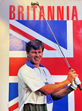 1989 Golfer Nick Faldo & Sandy Lyle illustrated picture