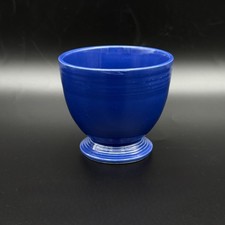 Vintage Fiesta Egg Cup Blue 3-inch Original Homer Laughlin Fiestaware 1936-51 picture
