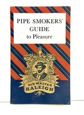 Vintage Pipe Smokers Guide to Pleasure Sir Walter Raleigh Tobacco Booklet 1950’s picture