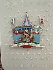 Disney DISNEYLAND KING AUTHUR CARROUSEL CAROUSEL MICKEY AND MINNIE Pin picture