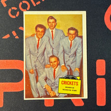 1959 Topps Hit Stars Picture Cards Series #51 The Crickets Buddy Holly picture