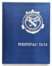 USS BRONSTEIN DE-1037  1973-1974 WESTPAC CRUISE BOOK picture