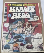 Vintage 1973 The Collected Adventures Of HAROLD HEDD No.1 Underground By Rand picture