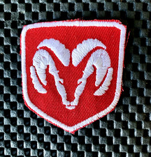 DODGE RAM EMBROIDERED SEW ON ONLY PATCH PICK UP TRUCKS 2 1/4
