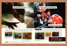 1994 Aliens vs Predator Jaguar Original Advertisement / Retro Promo v8 picture
