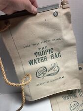 Vintage Tropic Water Bag Scotch Flax NOS picture
