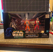 Hasbro Star Wars Power of the Force Rebel Pilots Set Wedge Antilles 1999 picture