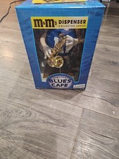 official M&M's Blues Cafe Limited Edition Candy Dispenser  picture