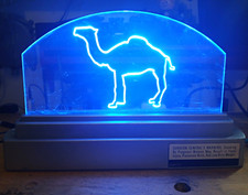 Camel Horeca Edge Lighted Glorifier 2008 (1) RJRT #666653 Neon blue/white. picture