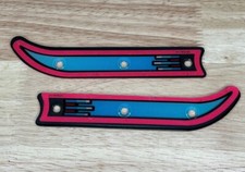 Demolition Man PROTOTYPE 3D Lane Plastic Set New NOS Williams Pinball Part Demo picture