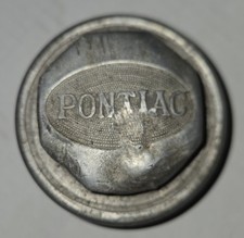 Vintage 1920s Pontiac Threaded Hubcap Hex Brass Grease Cap OEM picture