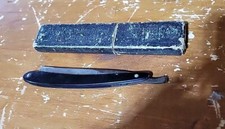 Antique Lyon Bros Straight Blade Razor With Ordinal Case, Very Nice picture