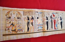 Huge Large Handmade Papyrus Egyptian 