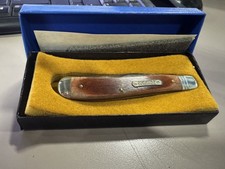 Schrade Heritage Genuine Bone Handle Knife Brown Bone Trapper  2941-B picture