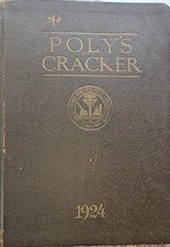 1924 Polytechnic High School Yearbook Baltimore Maryland, With Extras. picture