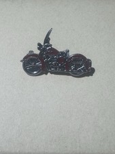Vintage Indian Motorcycle Advertising Pin Vertical Twin picture