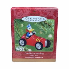 2001 Hallmark Donald Goes Motoring Ornament - Disney Mickey & Co. picture
