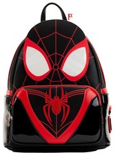 Loungefly Marvel Spider Man Miles Morales Cosplay Mini Backpack picture