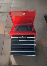 Craftsman 10 Drawer Toolbox, Top Box, Vintage With Keys. Local Pick Up Only. picture