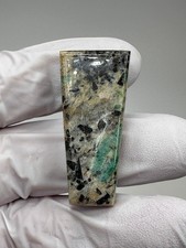 RARE ( 79 ct. ) Emerald in Matrix Cabochon from Crabtree Emerald Mine picture