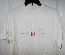 Vintage Channel News 2 vintage t-shirt LRG Single Stitch 90s Hanes Beefy picture