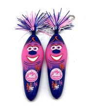 New York Mets Pen Kooky Klickers Belt Clip MLB Baseball Girls Chain Series 2 Pk picture