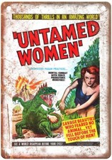 Untamed Women Vintage Movie Poster Old Retro Look Metal Sign MP4774 picture