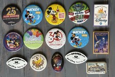 LOT  15 Walt Disney World Happy Birthday Buttons Cast Member Anniversary Badges picture