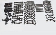 Vintage Model Train Track Lot Marx & Lionel Straight, Curved, Crossings Switches picture
