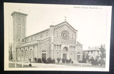 VTG 1931 MARKSVILLE LA PC CATHOLIC CHURCH Teich Archives MINT * picture