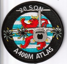 Belgian/Luxembourg Air Force 20 Sqn A400M Atlas Melsbroek AB Roundel patch 3 picture