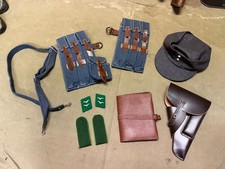 WWII GERMAN LUFTWAFFE PARATROOPER NCO MP 1944 FIELD GEAR EQUIPMENT AMMO LOT picture