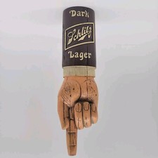Schlitz  Dark Lager Hand Shaped Tap Handle picture