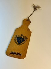 Vintage Chi Phi Indiana University Fraternity Wooden Paddle Greek 1960 Dad's Day picture