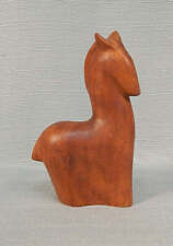MCM Carved Wood Horse Figurine picture