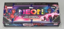 2026 TOPPS NEON MARVEL HOBBY BOX - FACTORY SEALED - In Hand - Fast Ship picture