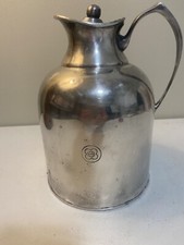 Marlboro Silver Plate Morton Parker Canada Hotel Water Pitcher Vintage picture