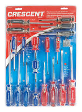 Crescent CPS20PCSET Assorted Acetate Style Phillips/Slotted Tip Screwdriver Set picture