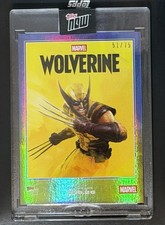 Marvel Wolverine Topps NOW 2026 #WOV1 – Topps – Marvel Studios /75 BLUE FOIL picture