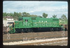Original Slide C&IM Chicago & Illinois Midland New SD38-2 75 Congress Park IL picture