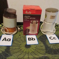 * Your Choice of Vintage Coffee/ Spice Grinders. Varco (France), Melitta (H.K.) picture