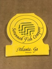Vintage New Savannah Fish Company - Savannah, GA - Matchbook, Matchcover picture
