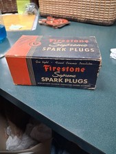 vintage NOS Firestone M-80-CF  Spark Plugs Full Box Of 10 picture