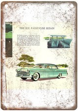 1956 Chrysler Windsor Vintage Auto Ad Retro Look Metal Sign AM4818 picture