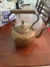 Vintage Hammered AntiqueCopper Teapot picture